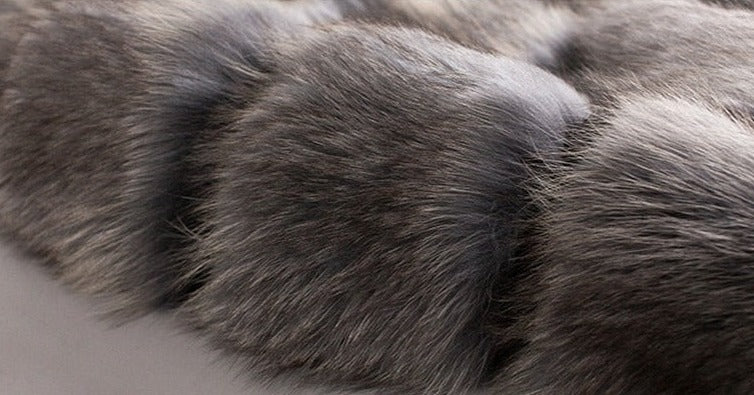 Genuine Real X-Long Fur Coats Full Pelt