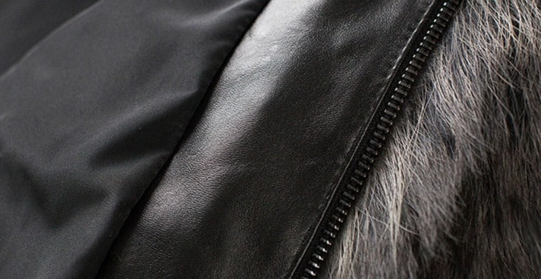 Genuine Real X-Long Fur Coats Full Pelt