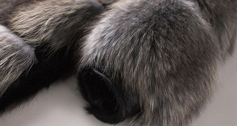 Genuine Real X-Long Fur Coats Full Pelt