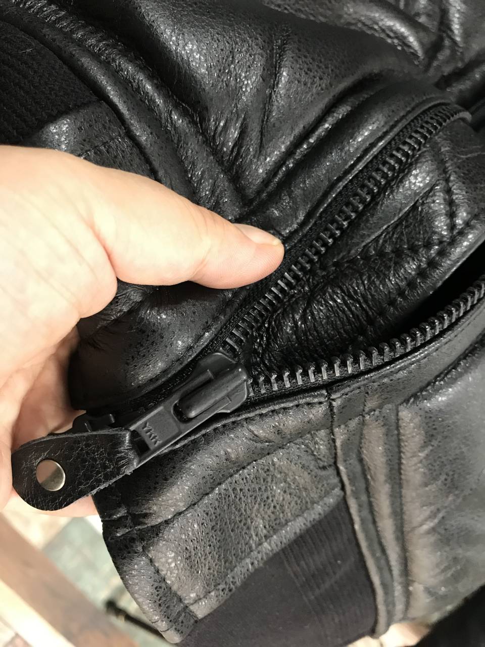 Black Genuine Leather Real Shearling Fur Coats