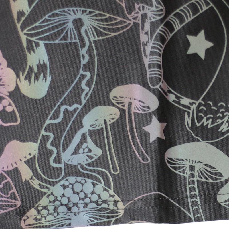 Rainbow Reflective Glow Sleeveless Shirts