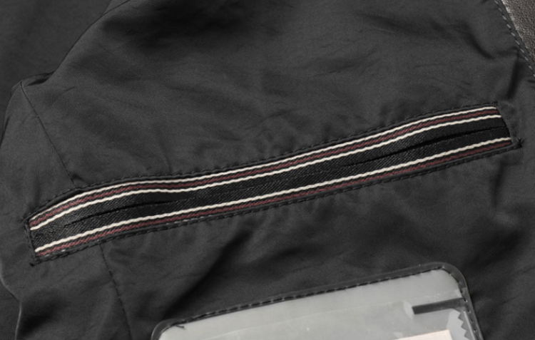 Genuine Leather Blazer Single Breasted Slim Fit