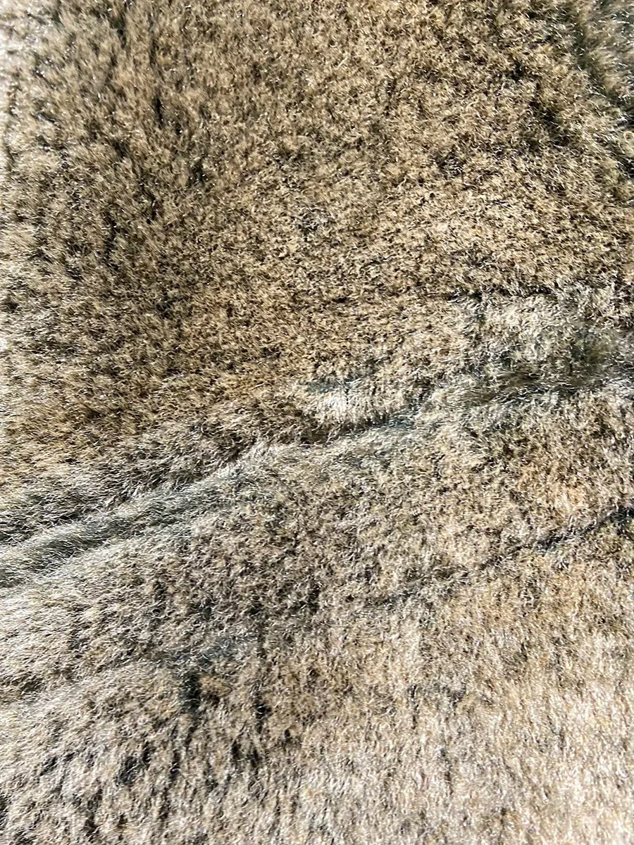 Genuine Leather Coat Wool Fur Liner Hooded