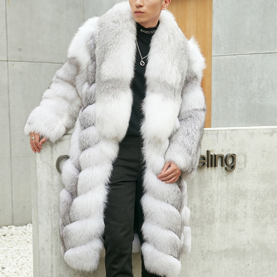 Big Boss Real Fur Coat Big Real Fur Collar