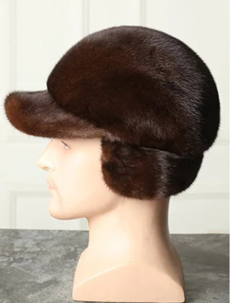 Real Whole Mink Fur Hats