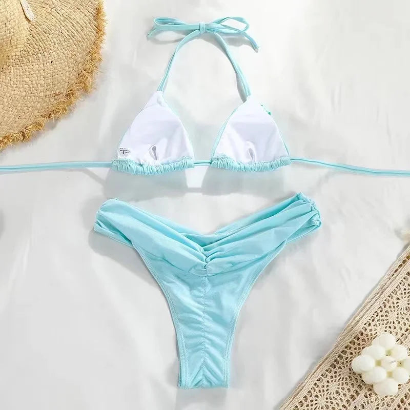 Halter Brazilian Bikini Sets