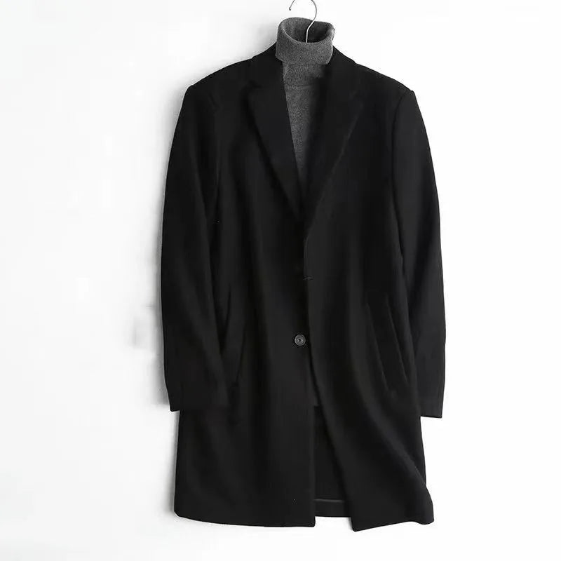 Faux Wool Blazer Jackets