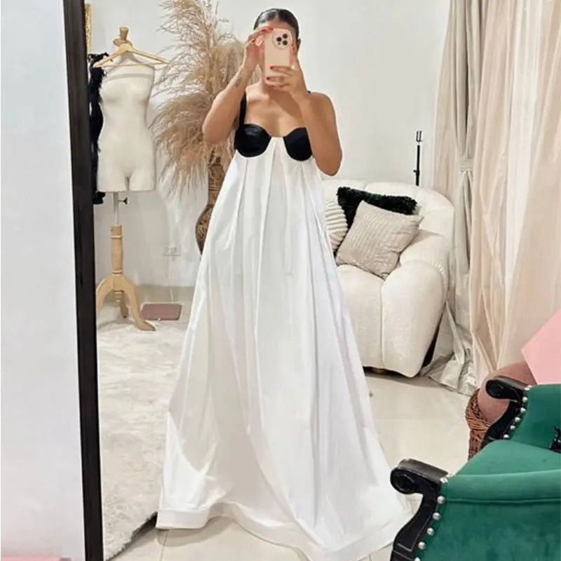 Backless Tie Loose Summer Dresses