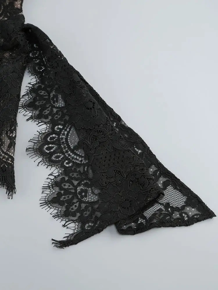 Lace Strapless Sleeveless Corset Mini Dress