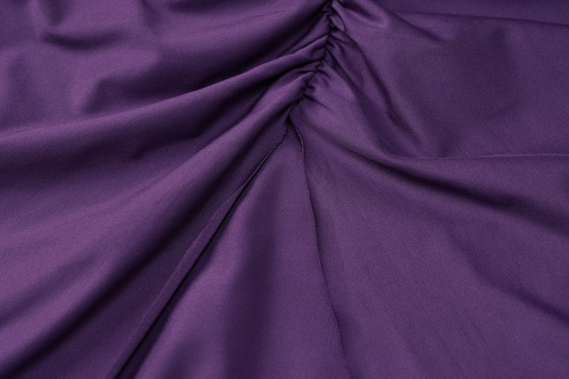 Cross Hollow Crop Top & High Waist Maxi Skirts