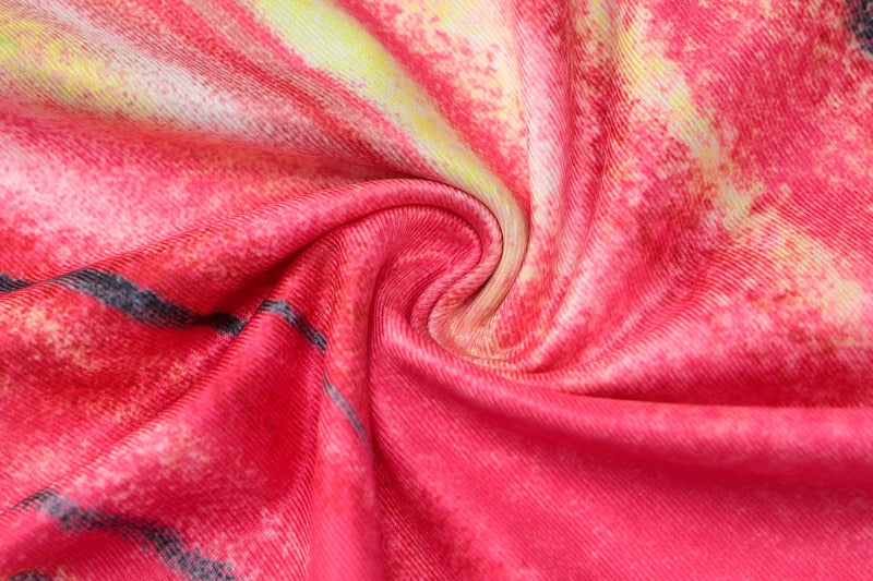 Color Blend Tube Long Dress