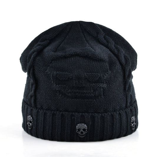 Skull knitted beanies