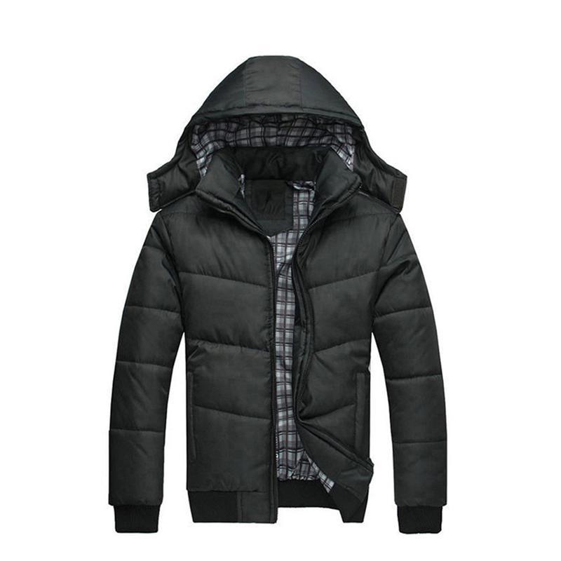 Waist Hooded Puffer Coats
