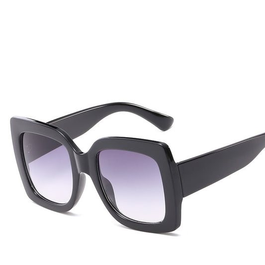 Retro 3 Tone Square Sunglasses