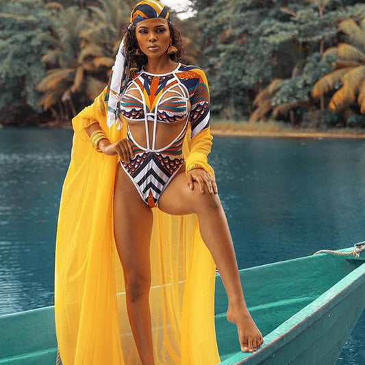 Tribal Print One Pieces