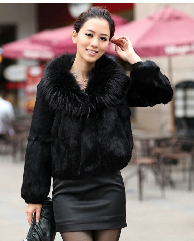 Genuine Rabbit Fur Coats
