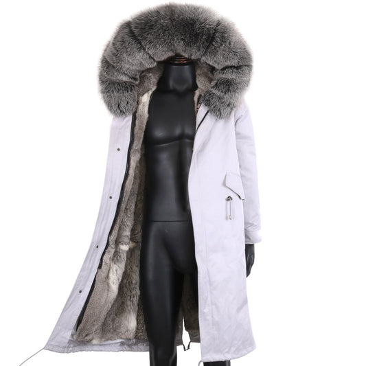 Waterproof X Long Coats Real Fur Liner Parkas