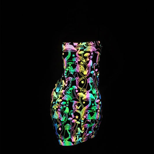 Rainbow Reflective Glow Butterfly Dresses