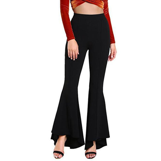 High Waist Wide Leg Super Flared Pants