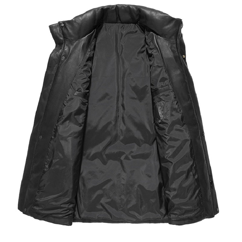 Genuine Leather Duck Down Jackets