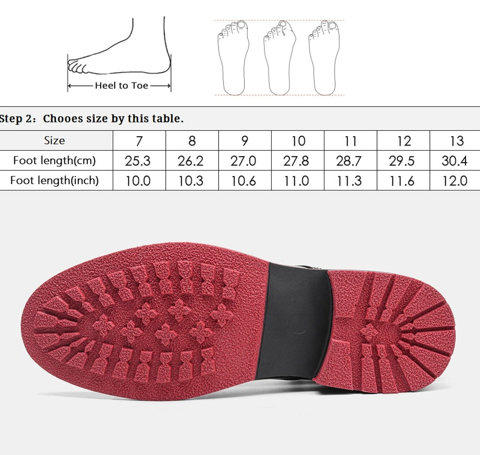 Patent Leather Martin Ankle Boots