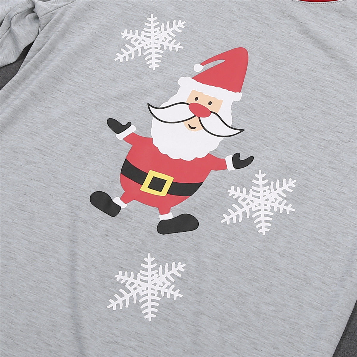 Cartoon Santa Claus Family Matching Christmas Pajamas Set