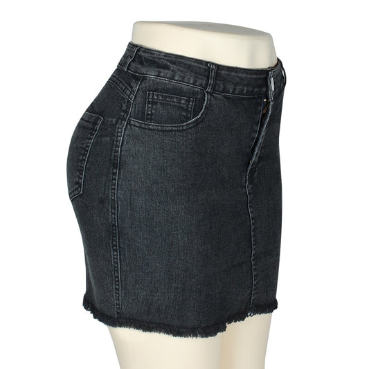 High Waist Bodycon Denim Skirts