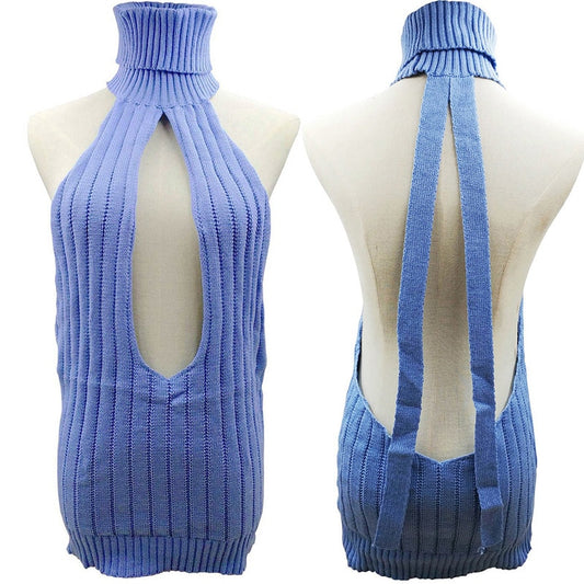 Crochet Style Knitted One-kini