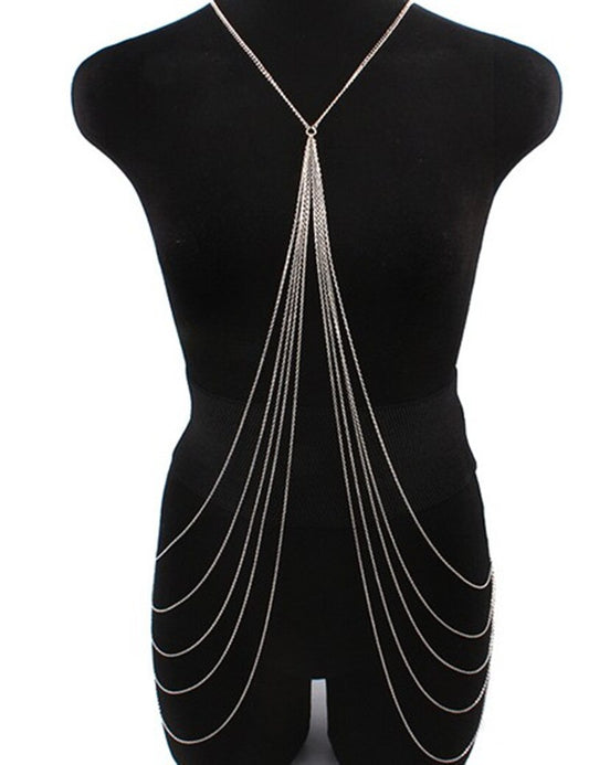 Bikini Body Tassel Necklace Long Chains