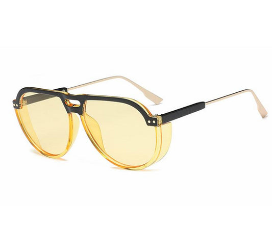 Vintage Goggle Lens Lip Sunglasses