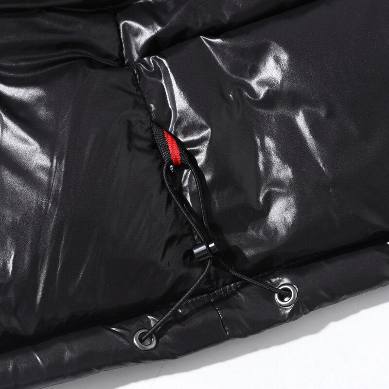 Duck Down Hooded Puffer Coats