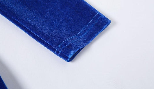 Velvet Hollow Single Shoulder Mini Dresses