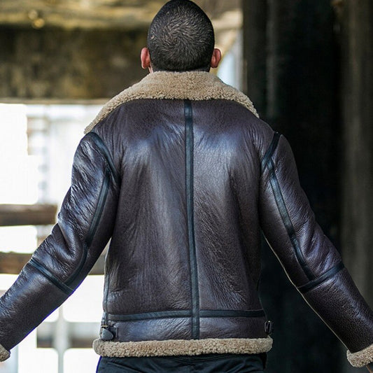 Genuine Leather Shearling Real Fur Coats (Reversible)