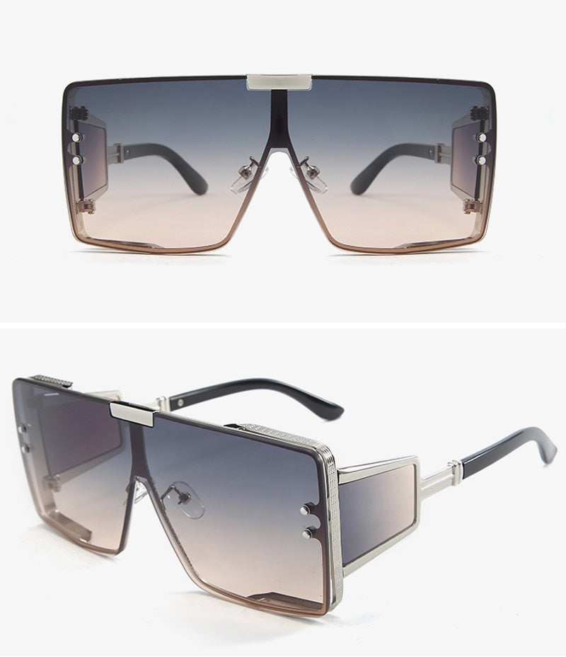 Over-sized Side Shield Sunglasses
