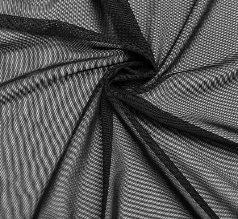 Mesh Backless High Split Maxi Dresses