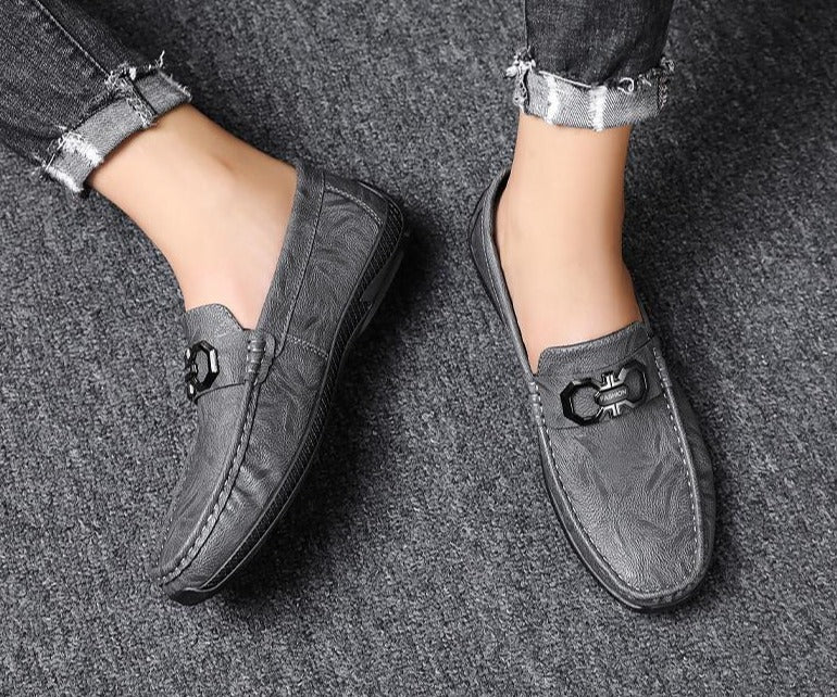 PU Leather Loafers
