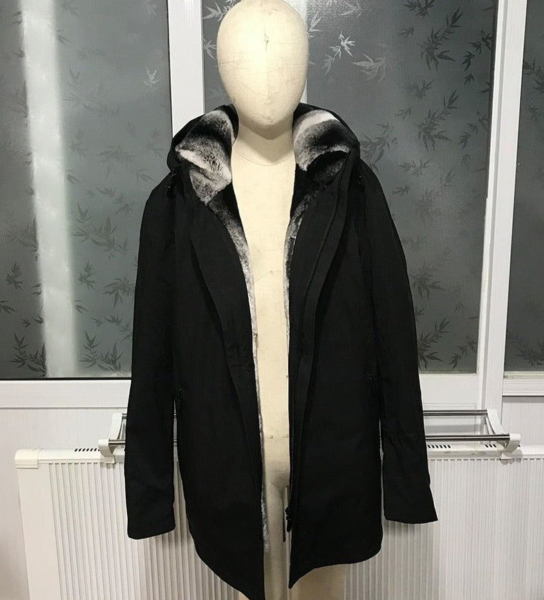 Waterproof Coats Real Fur Lining Parka