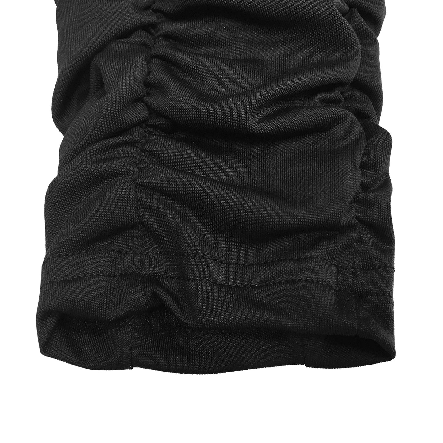 Ruched Long Sleeve Jumpsuits