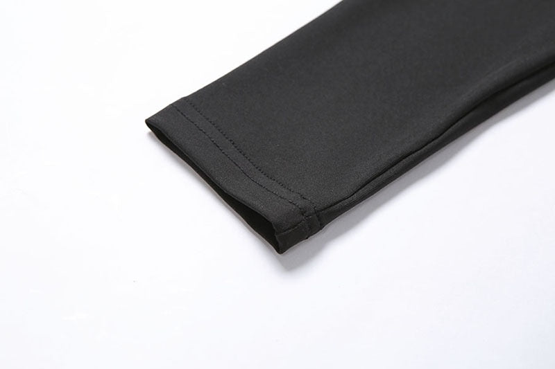 Long Sleeve Elastic Jumpsuits