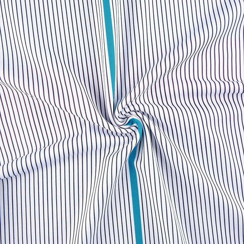 Knee-Length Sleeveless Striped Dress