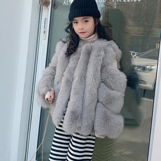 Genuine Fox Fur Coats Kids