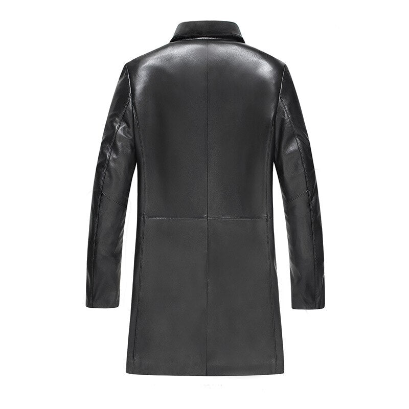Genuine Leather Jackets Slim 3 Button