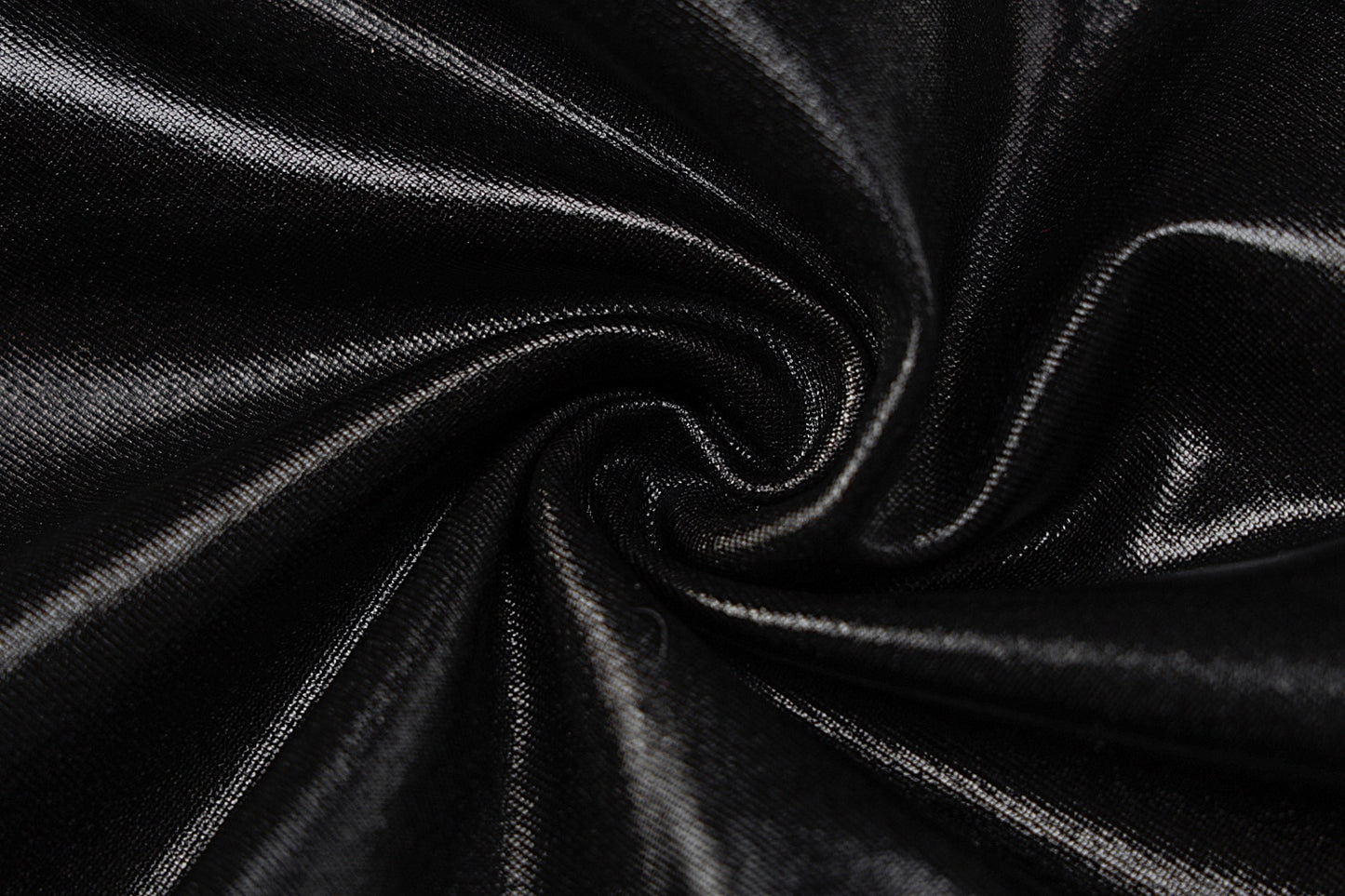 PU Leather Long Sleeve Mini Dress