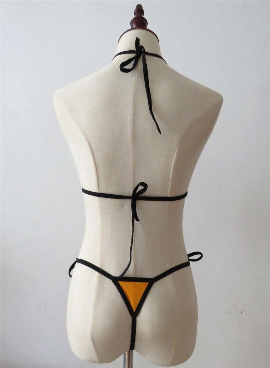 Hollow Top G String Bikini 2pcs