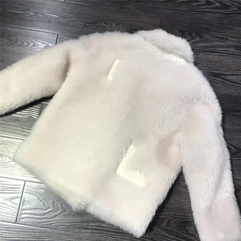 Icelandic Real Wool Sheep Genuine Leather Coat
