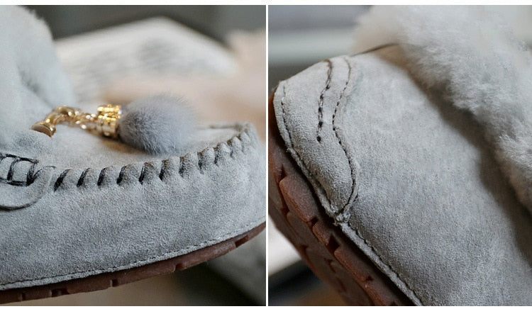 Genuine Leather Soft Moccasins Loafers