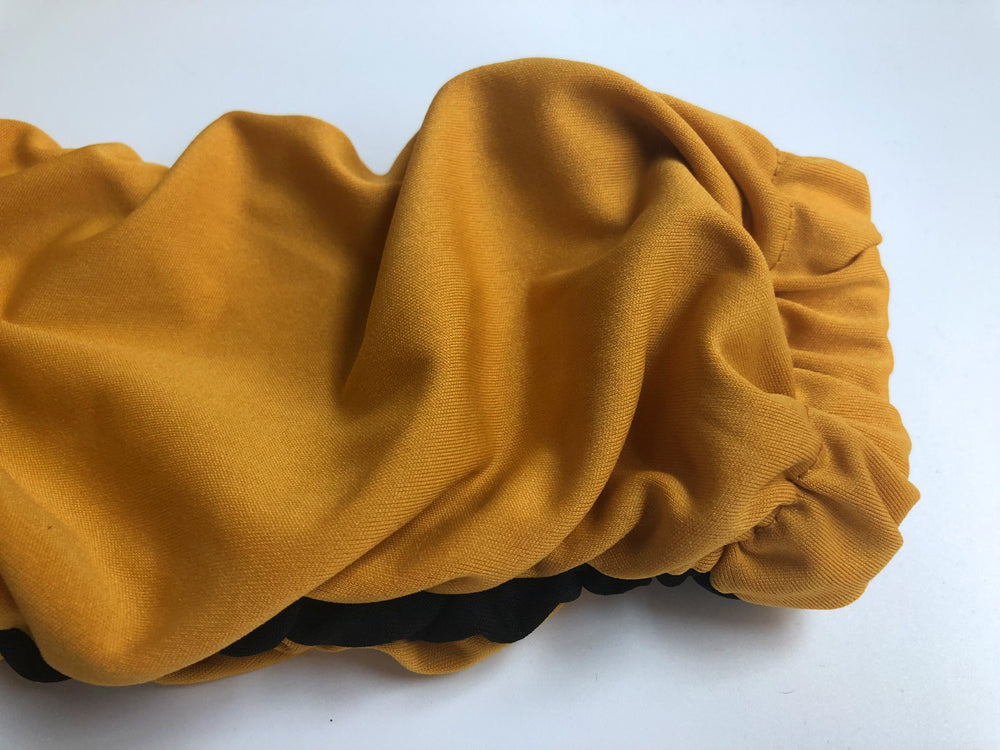 high waist drawstring cargo sweatpants