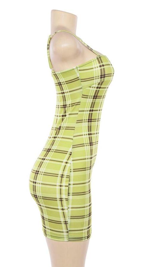 Vintage Lattice Backless Sleeveless Bodycon Dresses