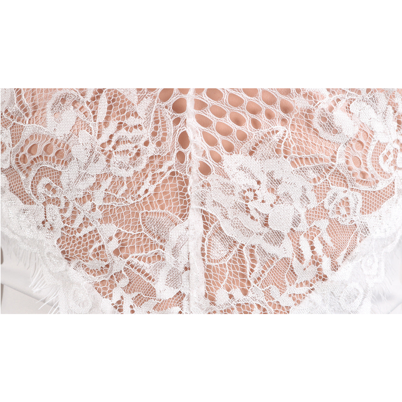 Lace Off Shoulder Long Sleeve Mini Bodycon Dresses