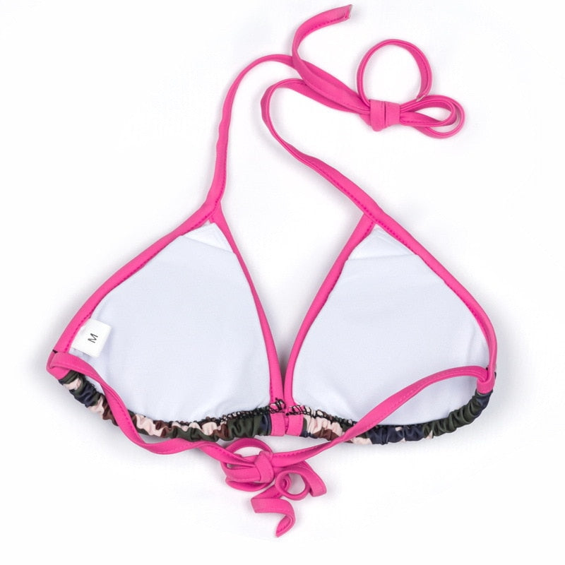Pink Camo Bikini